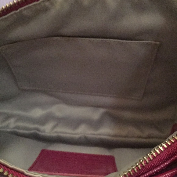 Coach Magenta Pink Heart Crossbody Shoulder Purse - Picture 6 of 8